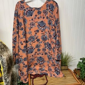 NWT Lovesick Floral Tunic Size 0X